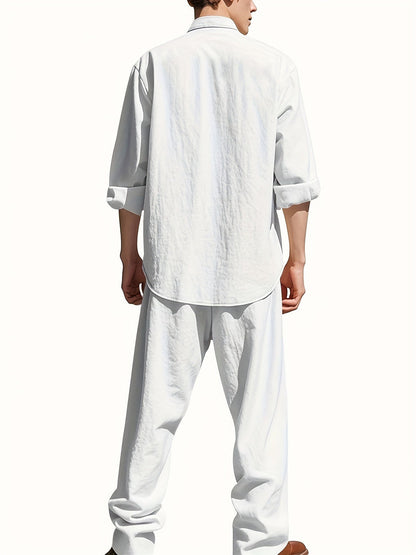 Baltasar – Casual Lniany Zestaw