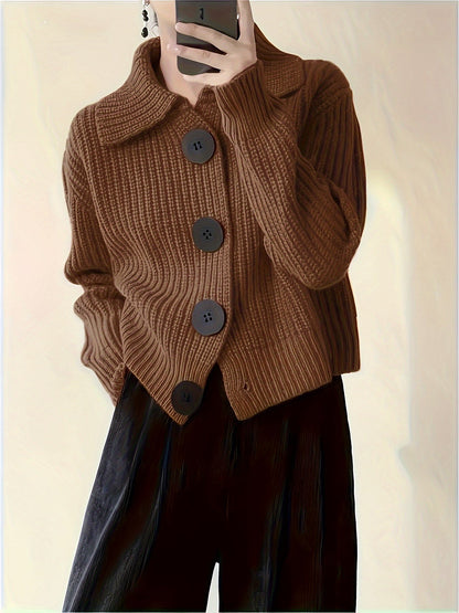 Amy – Sweter z Długim Rękawem w Stylu Casual