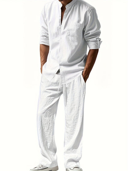 Baltasar – Casual Lniany Zestaw