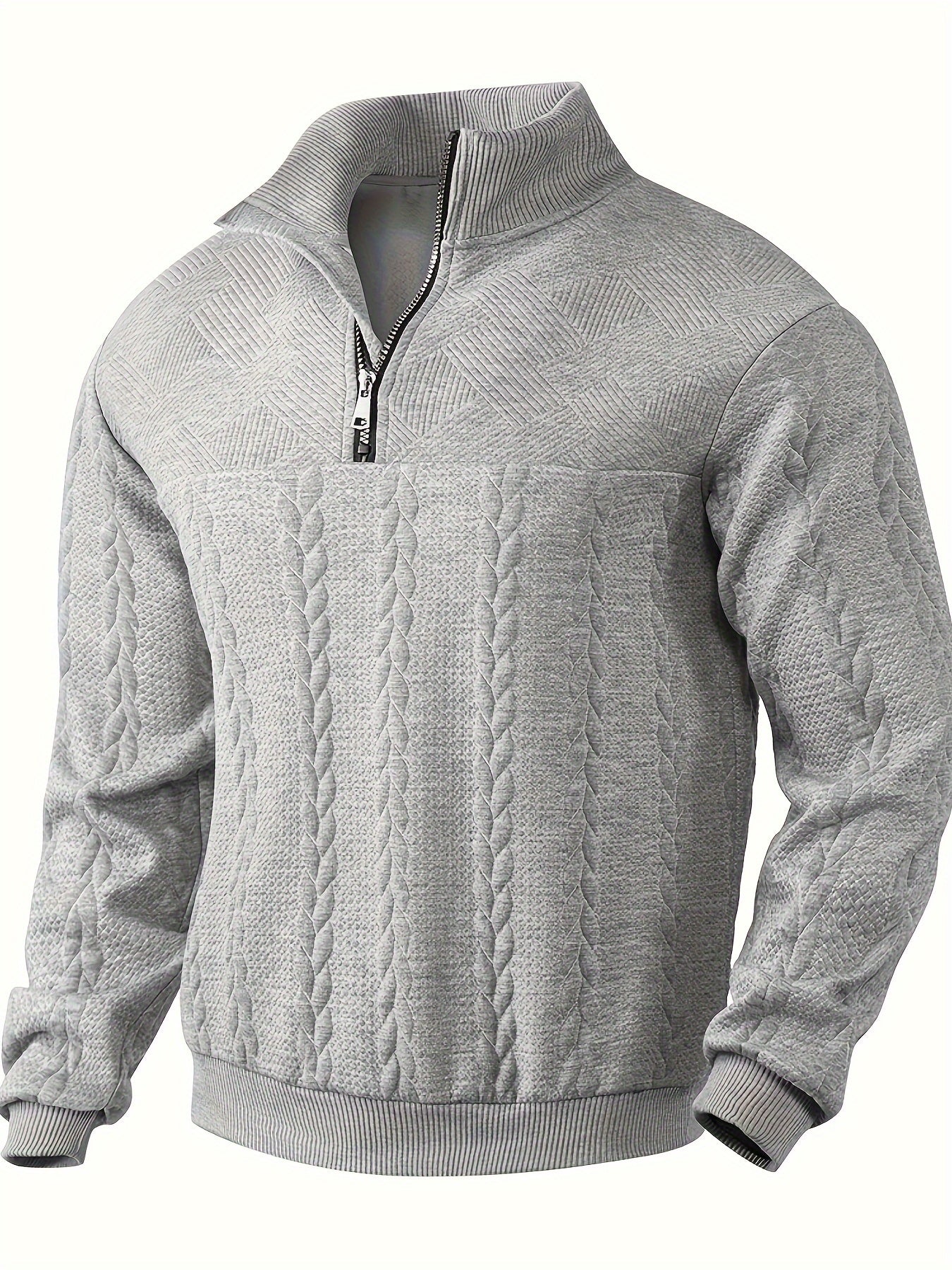 Caleb – Sweter z Zamkiem w Stylu Vintage